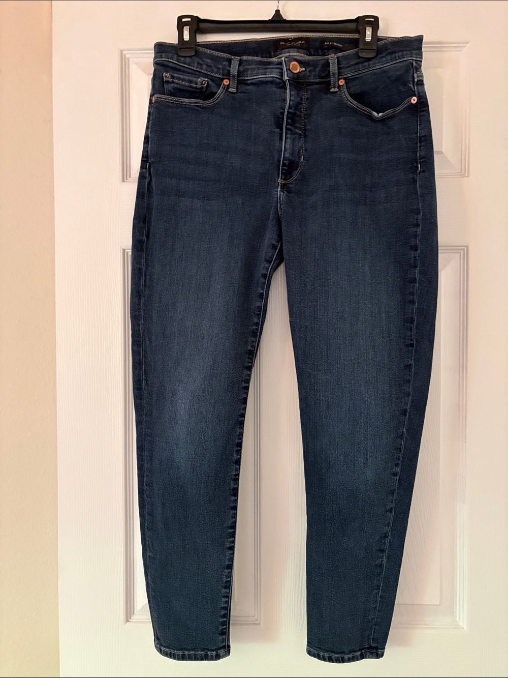 Banana Republic Women's Dark Blue Skinny Jeans